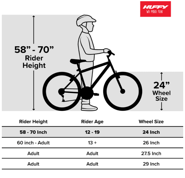 Bicicleta de Montaña Rock Creek, Huffy  Ruedas de 24", Mayores de 13 Años, 18 Velocidades, Gris - Imagen 5
